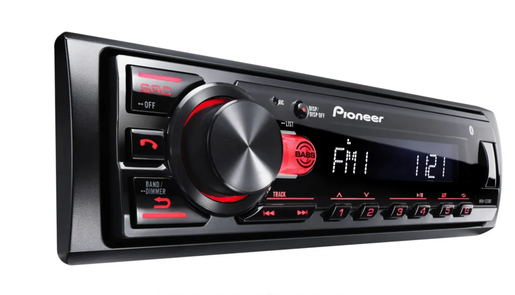 MVH-S235BT Estereo Mp3 Usb Aux Bluetooth Y Caratula Desmontable Pioneer BASS Boost