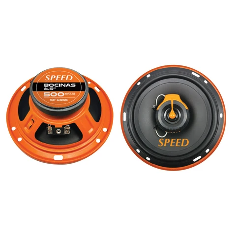 SP-655S Bocinas 6.5 Pulgadas 500 Watts Max 2 Vias Speed