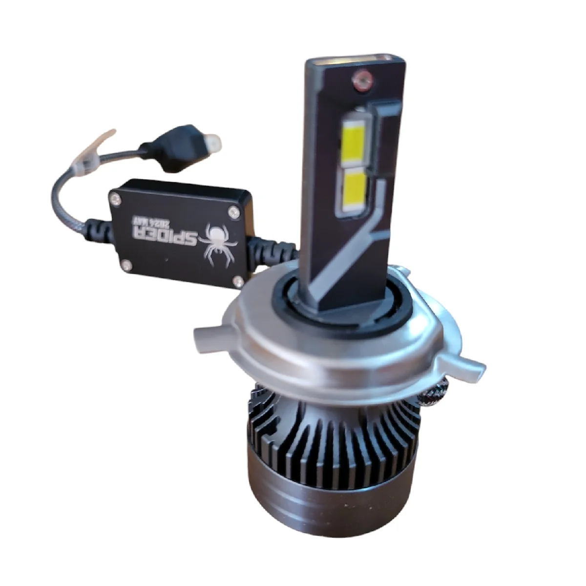 CA Kit luces biled Spider (SPIDER) H4, 2 caras, 33000 lúmenes, 6000k, 120 watts, luz blanca - Image 3